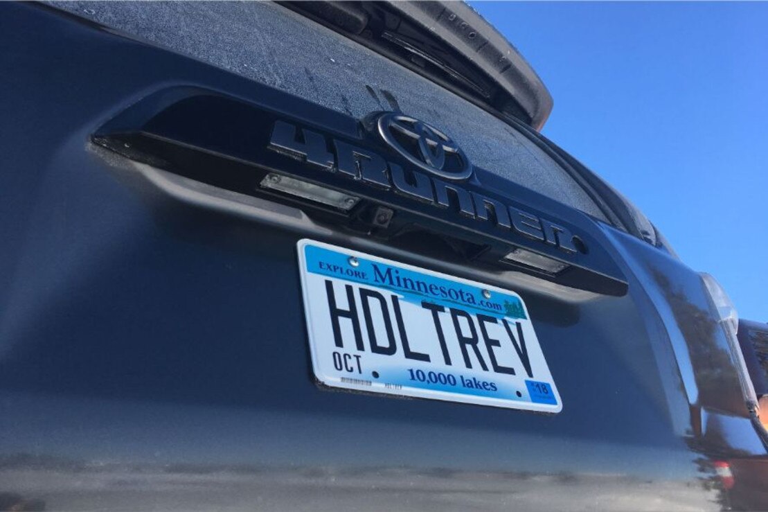 1423 Toyota 4Runner LED License Plate Light Upgrade HR